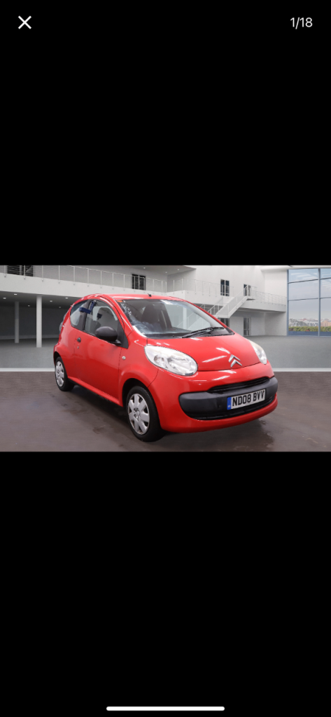 Citroen, C1, Hatchback, 2008, Manual, 998 (cc), 3 doors