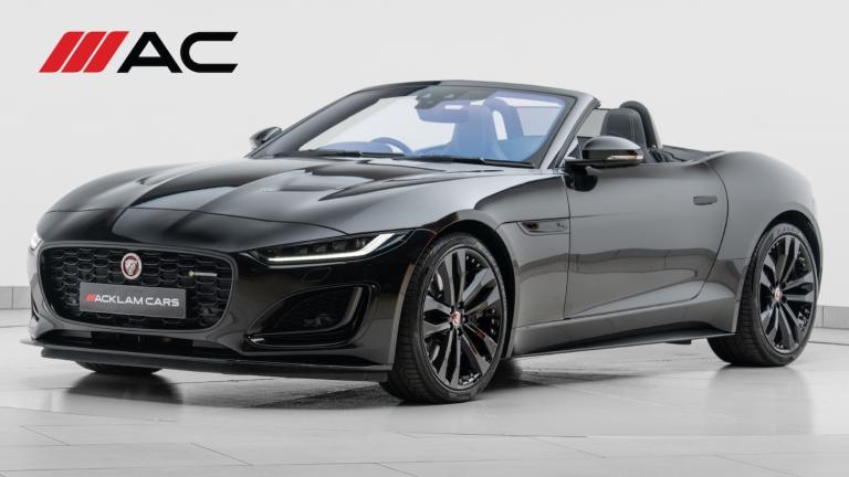 2022 Jaguar F-Type (72 Reg) 5.0 V8 P450 R-Dynamic Black Convertible Convertible Petrol Automatic