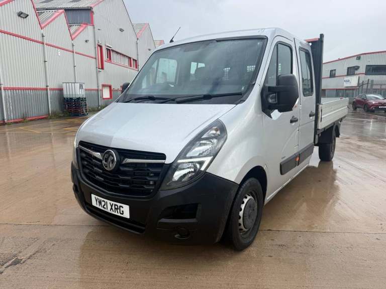 2021 Vauxhall Movano 2.3 Turbo D 135ps H1 Crew Cab Dropside CHASSIS CAB Diesel Manual