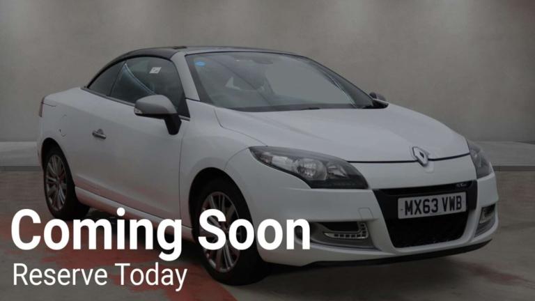 2013 Renault Megane 1.2 16V TCE GT Line TomTom 2dr CONVERTIBLE PETROL Manual