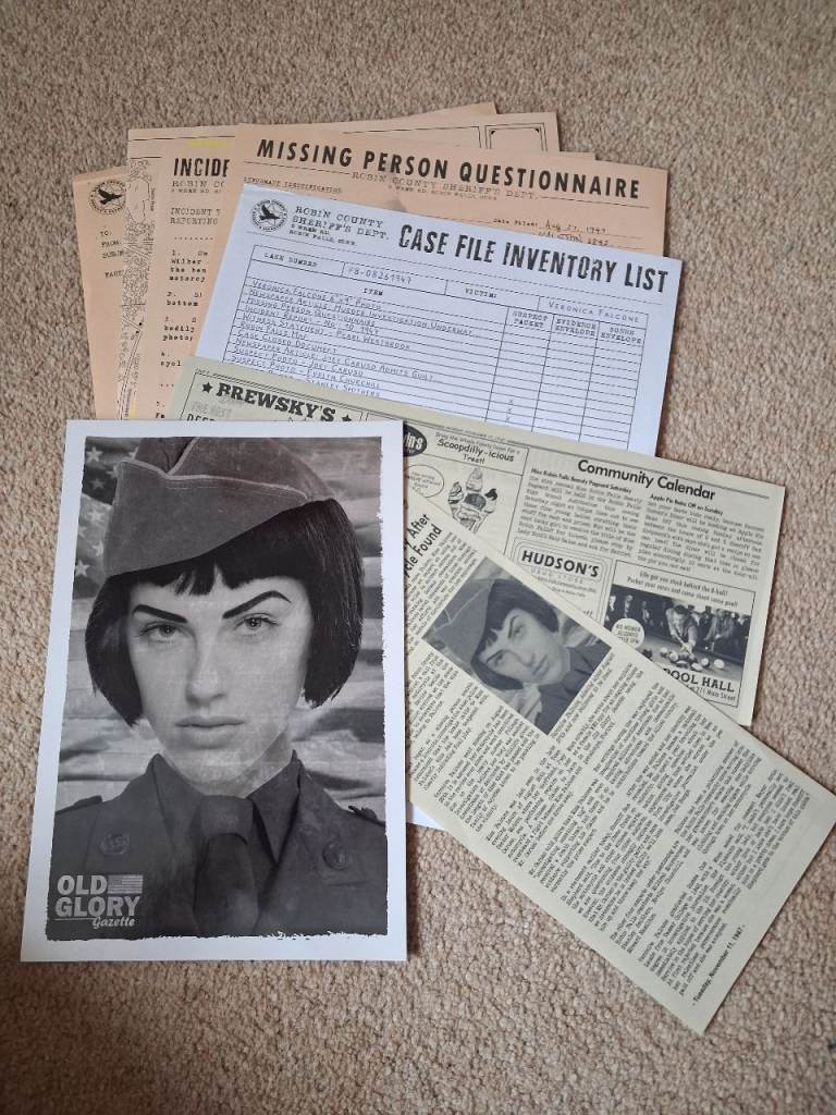 Cold case files murder mystery game - Veronica Falcone