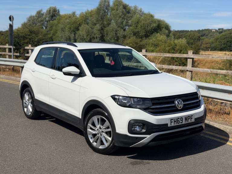 2020 VOLKSWAGEN T-CROSS 1.0 TSI SE WHITE LOW MILEAGE 2 OWNER NATIONWIDE DELIVERY