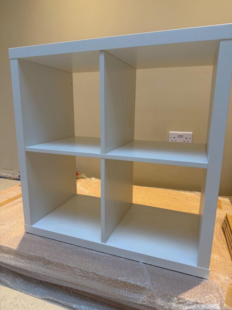 IKEA KALLAX Storage Unit – White – 4 Cube (2x2) – Great Condition | in ...