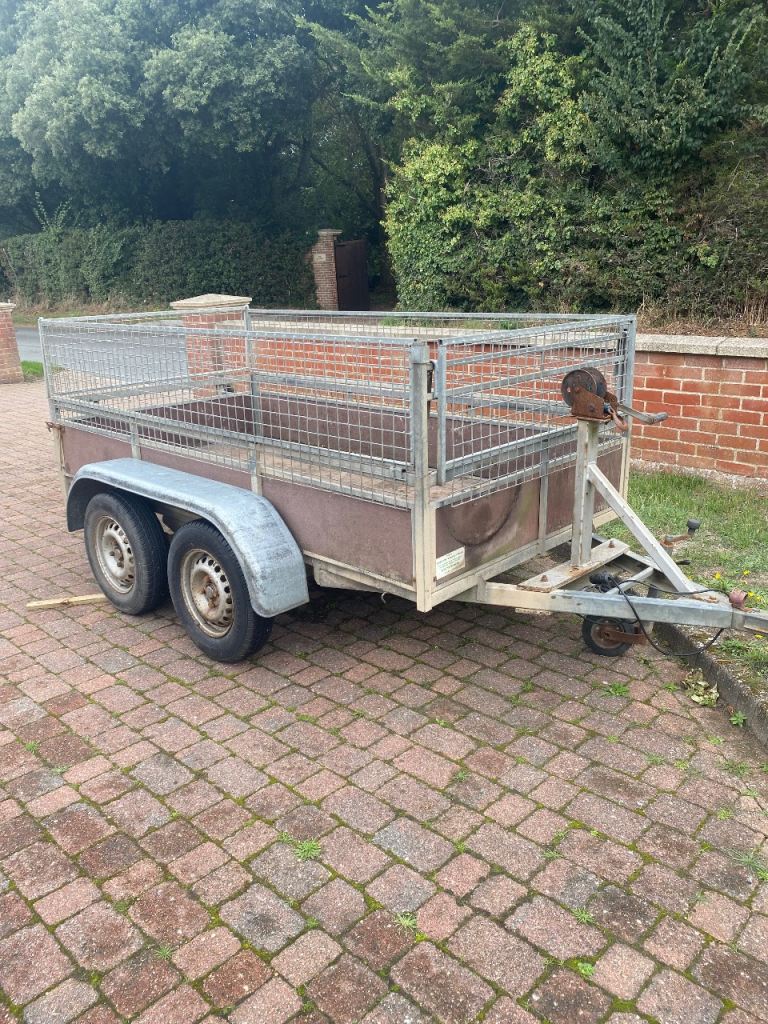 Trailer twin axle 8x4 all galvanised frame