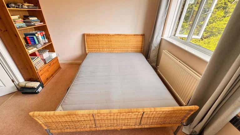 Ikea King Size Rattan Bed