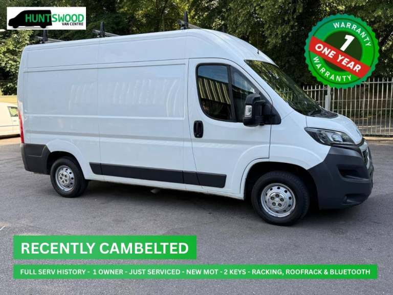 2017 Peugeot Boxer BLUE HDI 335 L2H2 P/V Panel Van Diesel Manual