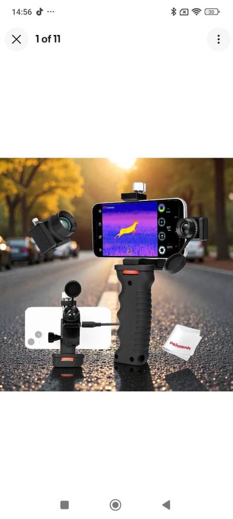 Xinfrared T2 Pro 2-15X Zoom Thermal Imager Hunting Camera Tracking IOS iPhone