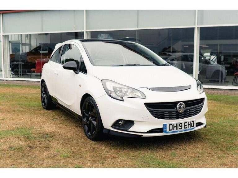 2019 Vauxhall Corsa 1.4i ecoTEC SRi VX Line Nav Black Hatchback 3dr Petrol Manual Euro 6 (90 ps H...