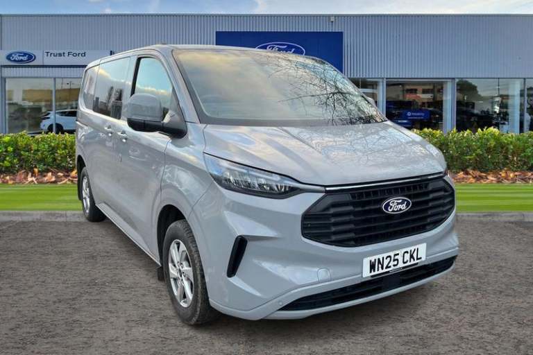 2025 Ford Transit Custom 2.0 EcoBlue 136ps H1 Double Cab Van Limited Auto PANEL VAN DIESEL Automatic