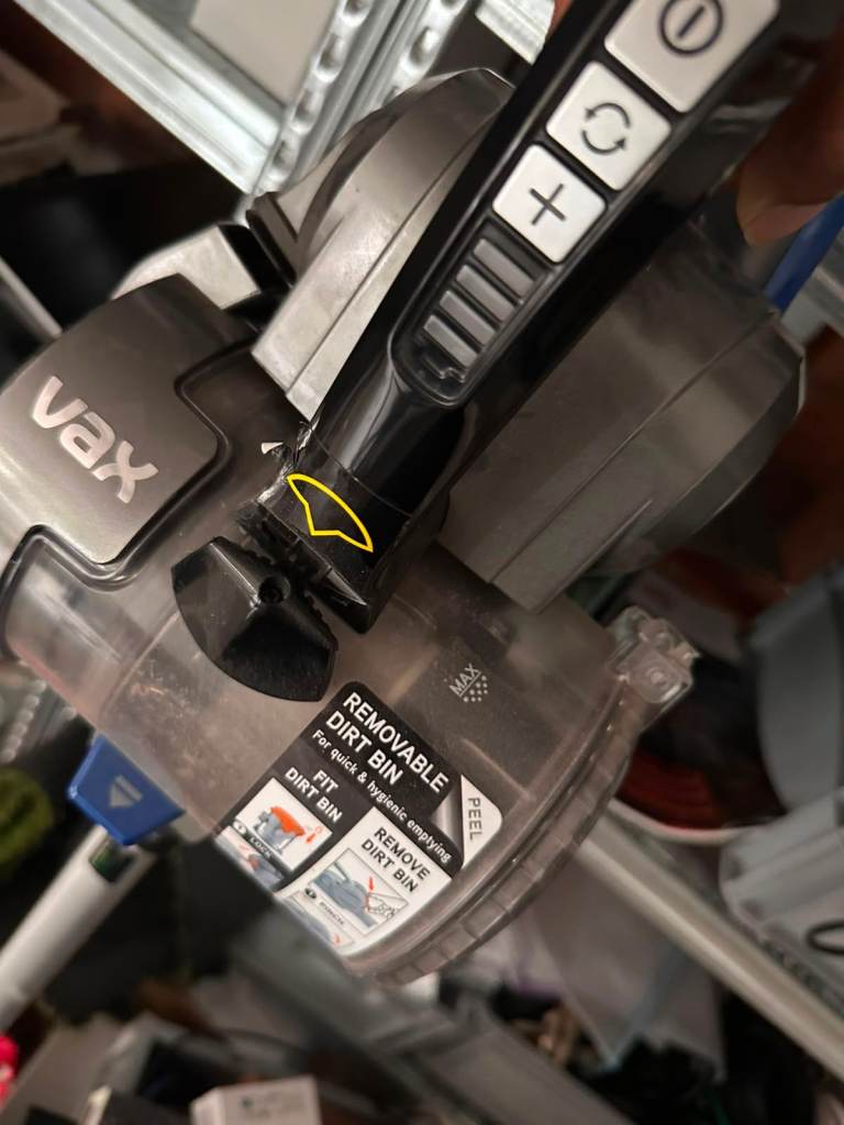 Vax Vacuum Cleaner - Grey, Good Condition