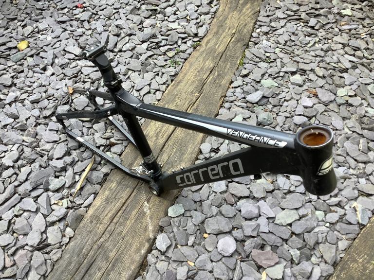 Carrera vengeance mountain bike bare frame