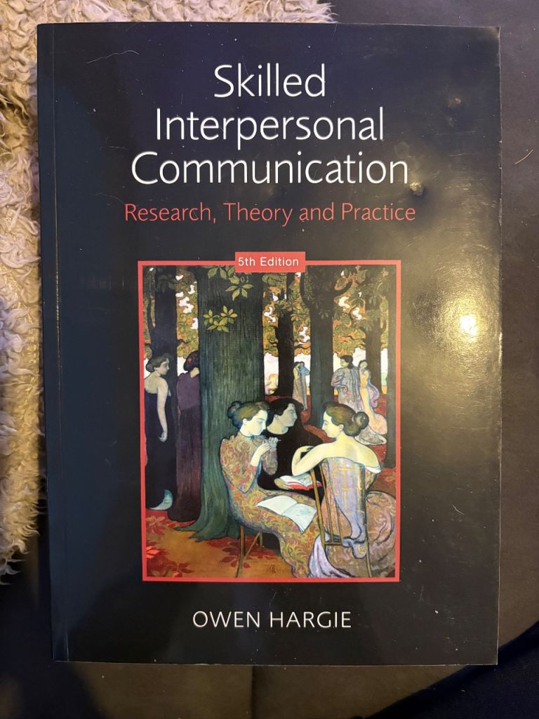 Skilled Interpersonal Communication