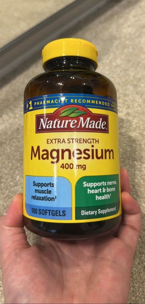 £7 OBO NatureMade Extra Strength Magnesium 400mg - 180 Softgels, New