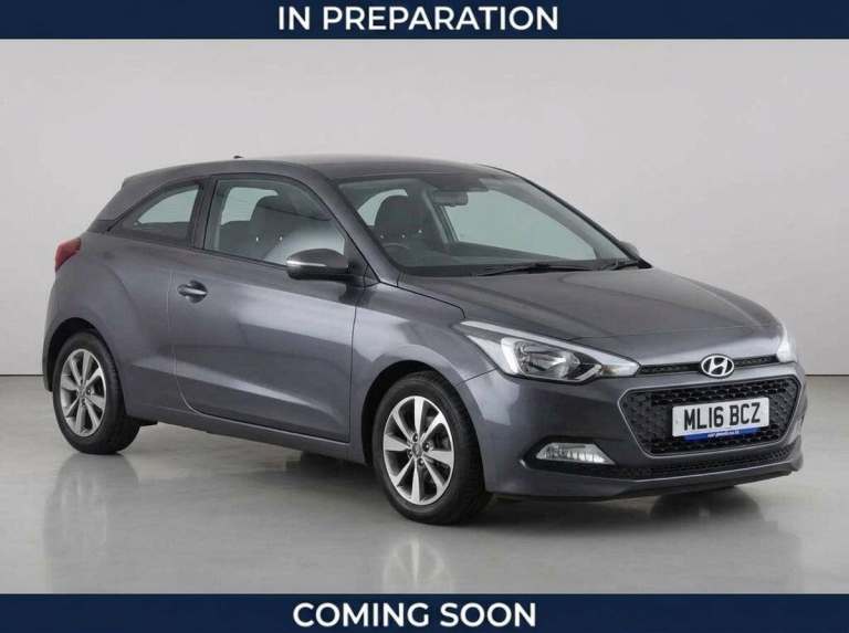 2016 Hyundai i20 1.2 SE Coupe 3dr Petrol Manual Euro 6 (84 ps) Coupe Petrol Manual