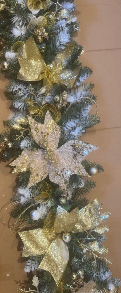 christmas garland 2mtr length 