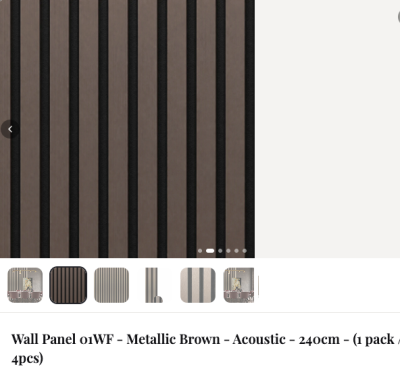 Amazing Wall Panels - Acoustic.  www.goflashy4less.com