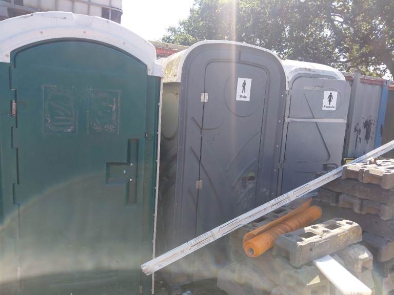 Portable Toilets - Assorted Colours, Fair Condition
