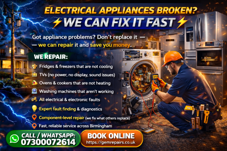 Professional Electrical & Appliance Repair 
