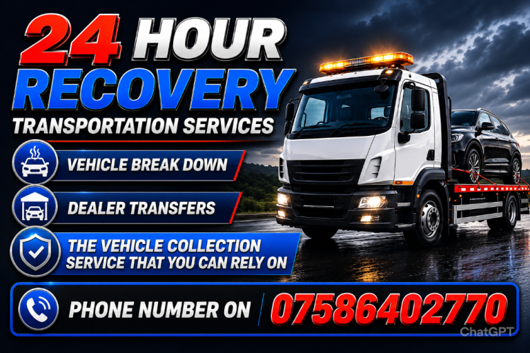 24 Hour Vehicle Recovery and Transportation Services