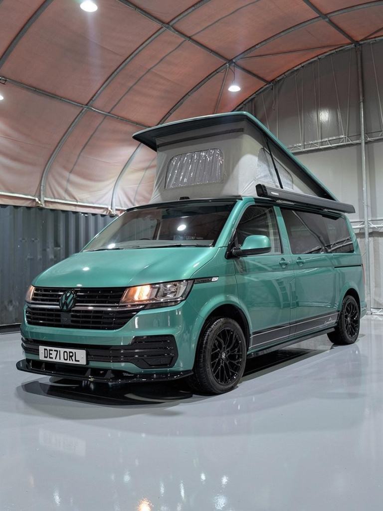 Volkswagen Camper King St Tropez Campervan With Wind Out Canopy