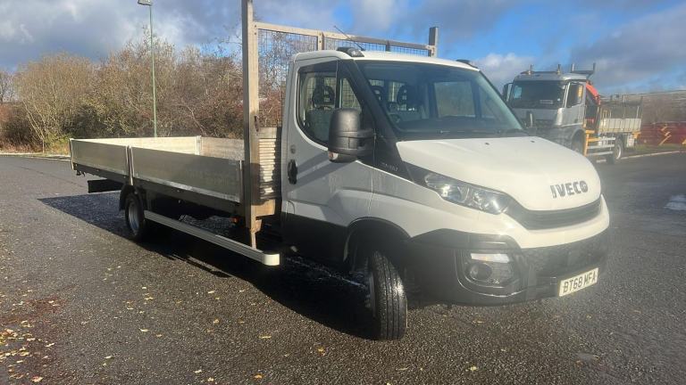2018 (68) IVECO DAILY 70c18 ALIMINIUM DROPSIDE. 7.2 TON GVW. MANUAL