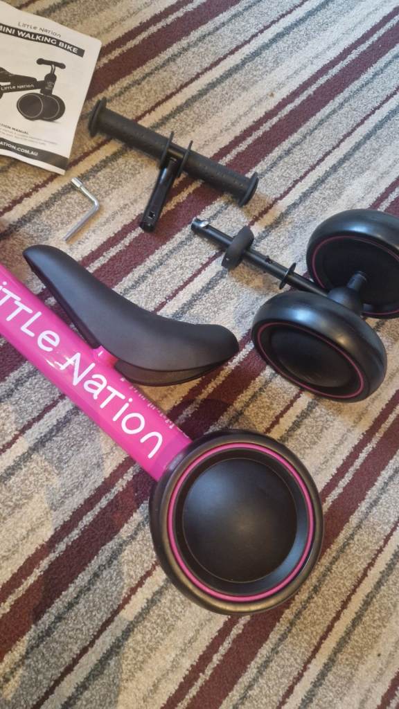 Little Naion Balance Bike in Pink