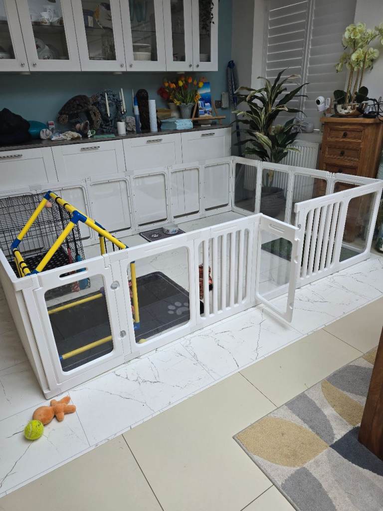 Dog play pen excellent condition 