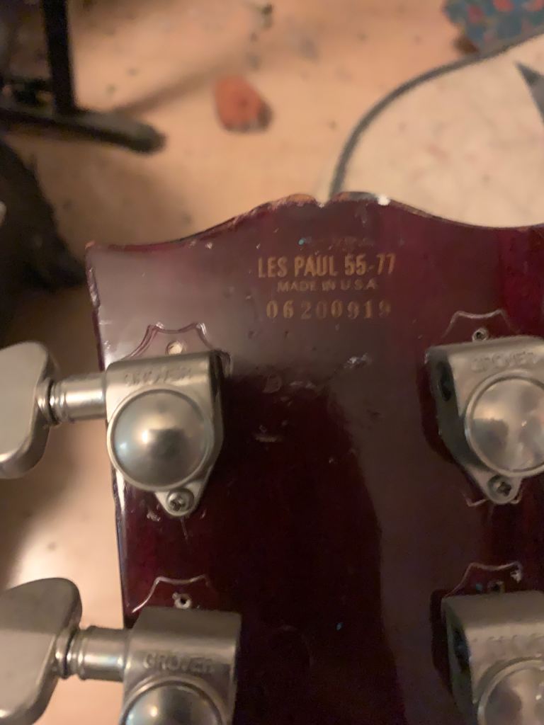 1978 Gibson Les Paul Special 55-77 USA RARE Hand painted