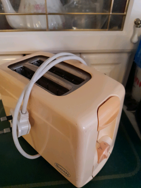 A Yellow Swan Toaster 