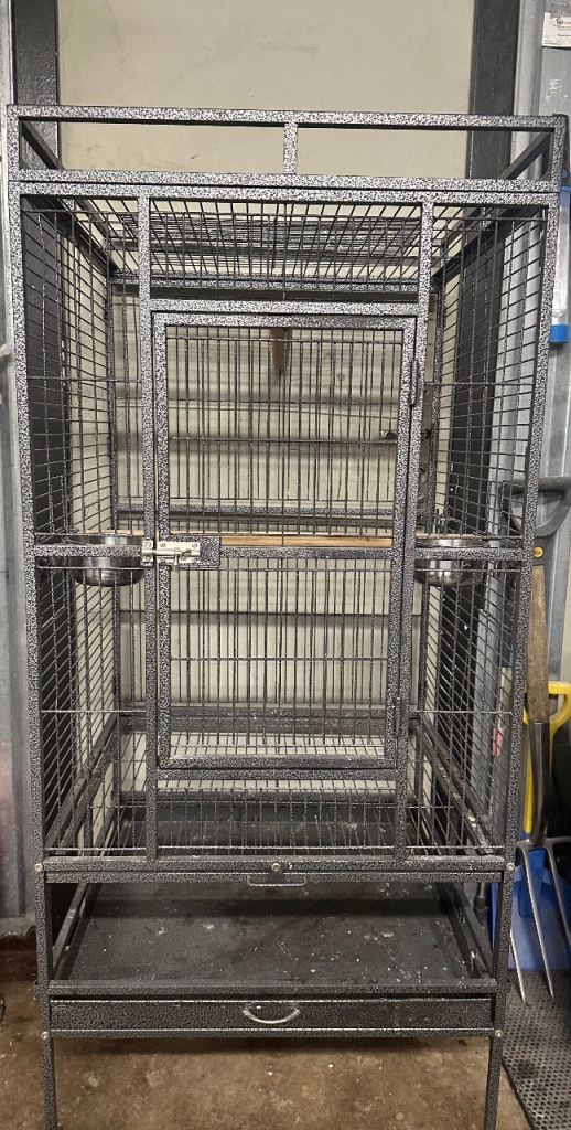 Parrot cage available 