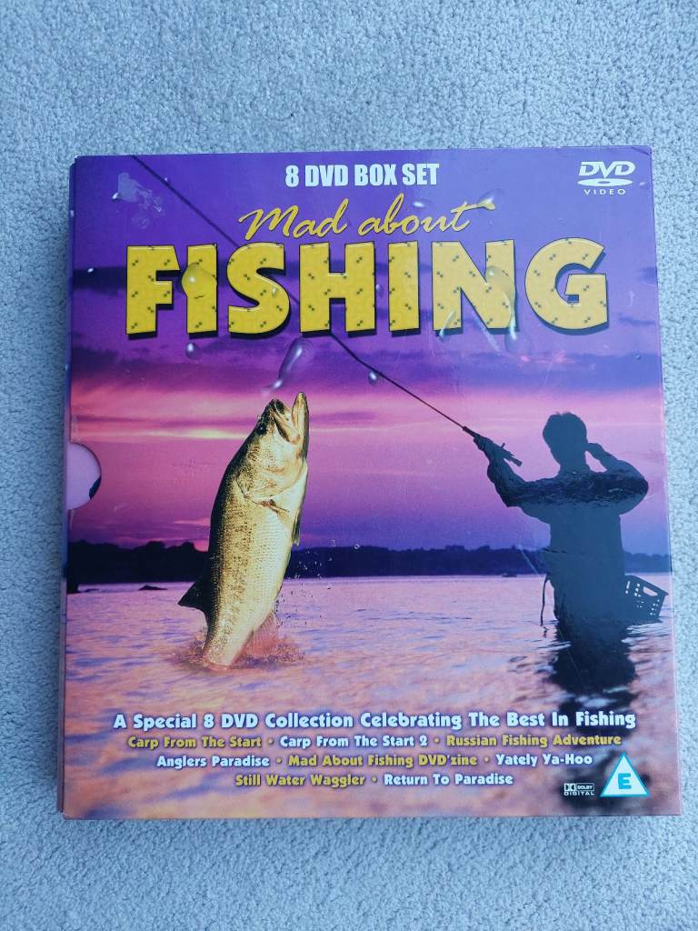 Mad About Fishing 8 DVD box set 