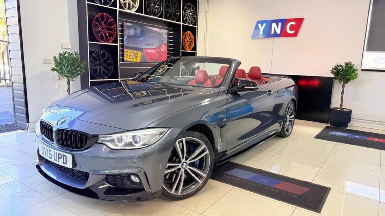 2015 BMW 4 Series 3.0 430d M Sport Auto Euro 6 (s/s) 2dr Convertible Diesel Automatic