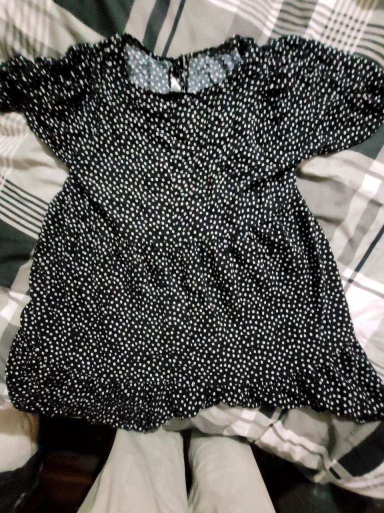 Papaya Black Polka Dot Tea Dress | Size 20 | Preloved Deal