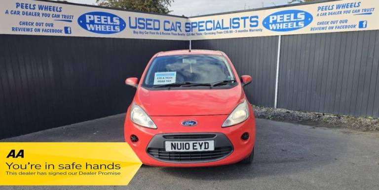 2010 10 FORD KA 1.2 STYLE HATCHBACK 3DR PETROL MANUAL EURO 4 (69 PS)