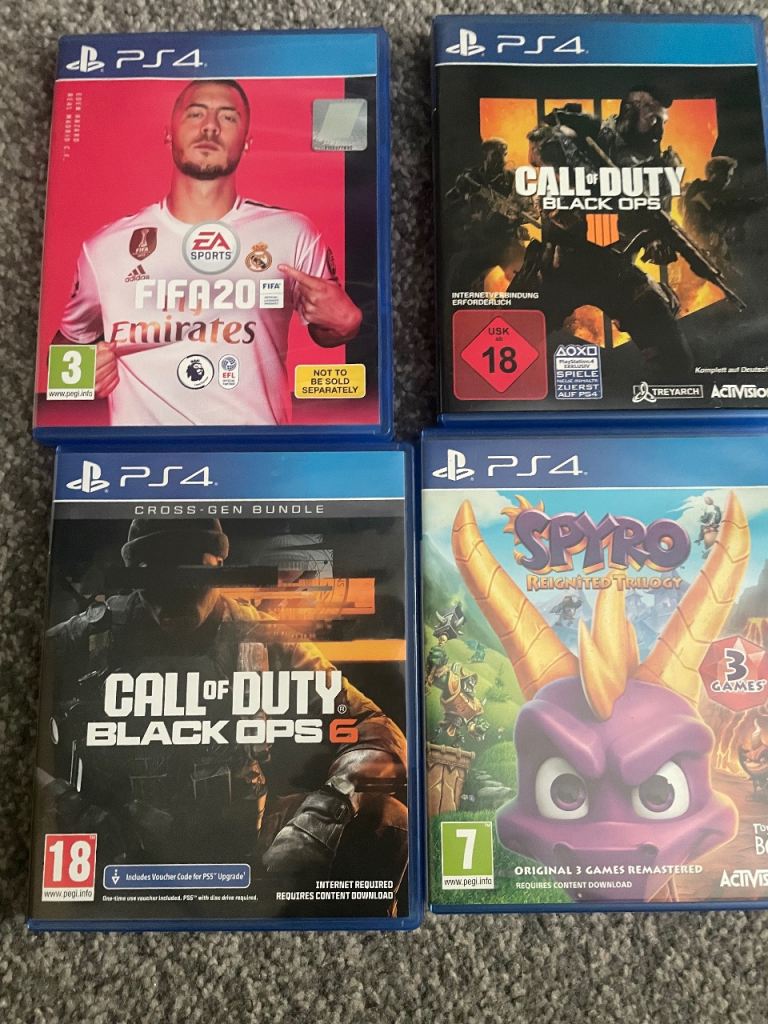 PS4 games