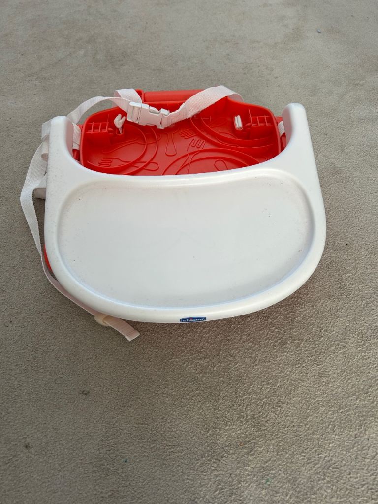 Chicco Pocket Snack Booster Seat - Orange, As Good As New