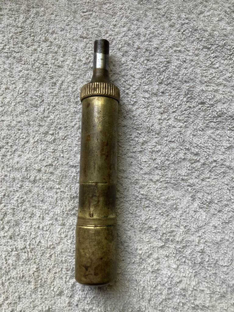 Vintage Brass Tecalemit grease gun