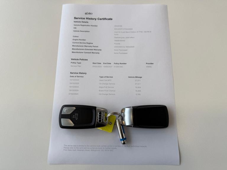 2023 Audi A4 Avant 2.0 TFSI 35 Black Edition Estate 5dr Petrol S Tronic Euro 6 (s/s) (150 ps) EST...