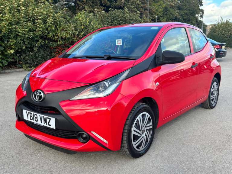 2018 Toyota AYGO 1.0 VVT-i x Euro 6 5dr HATCHBACK Petrol Manual