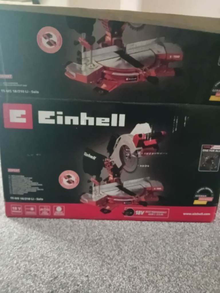 Brand new Einhell cordless crosscut saw