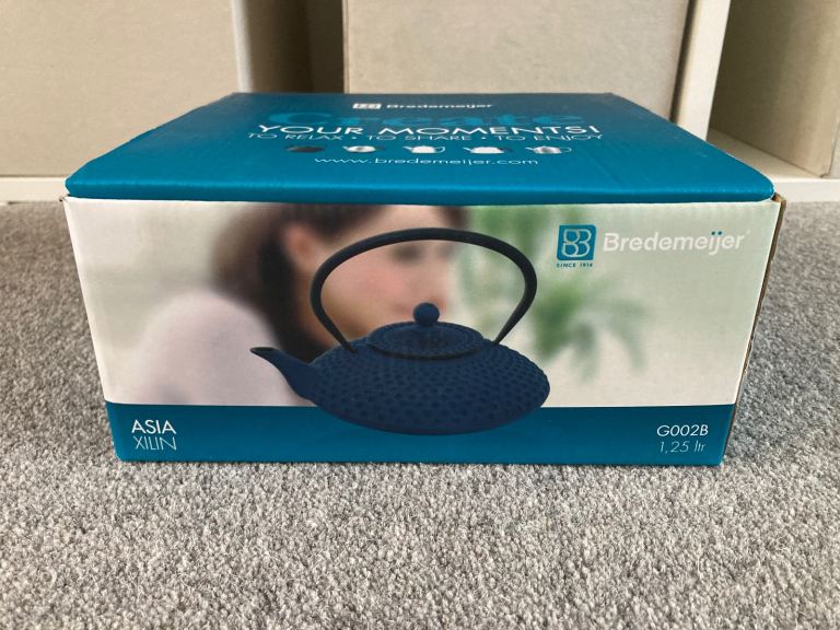 BNIB Bredemeijer Asian Xilin Cast Iron Teapot