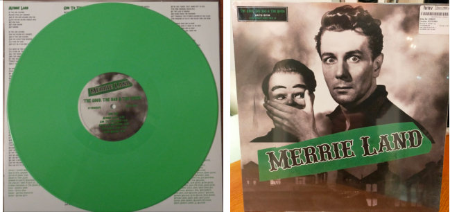 The Good, The Bad & The Queen (Damon Albarn) ‎– Merrie Land - Limited Edition, Green 