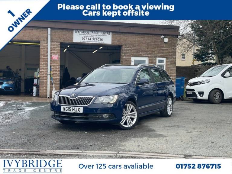 2015 15 SKODA SUPERB 2.0 TDI ELEGANCE ESTATE 5DR DIESEL MANUAL EURO 5 (S/S) (170