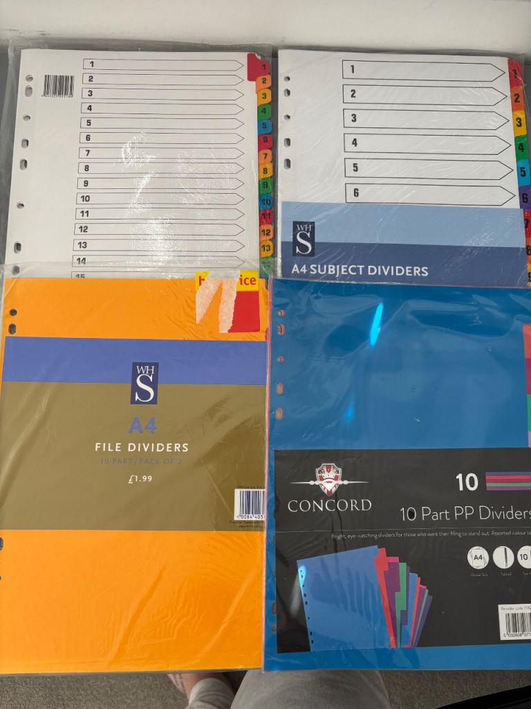 File dividers