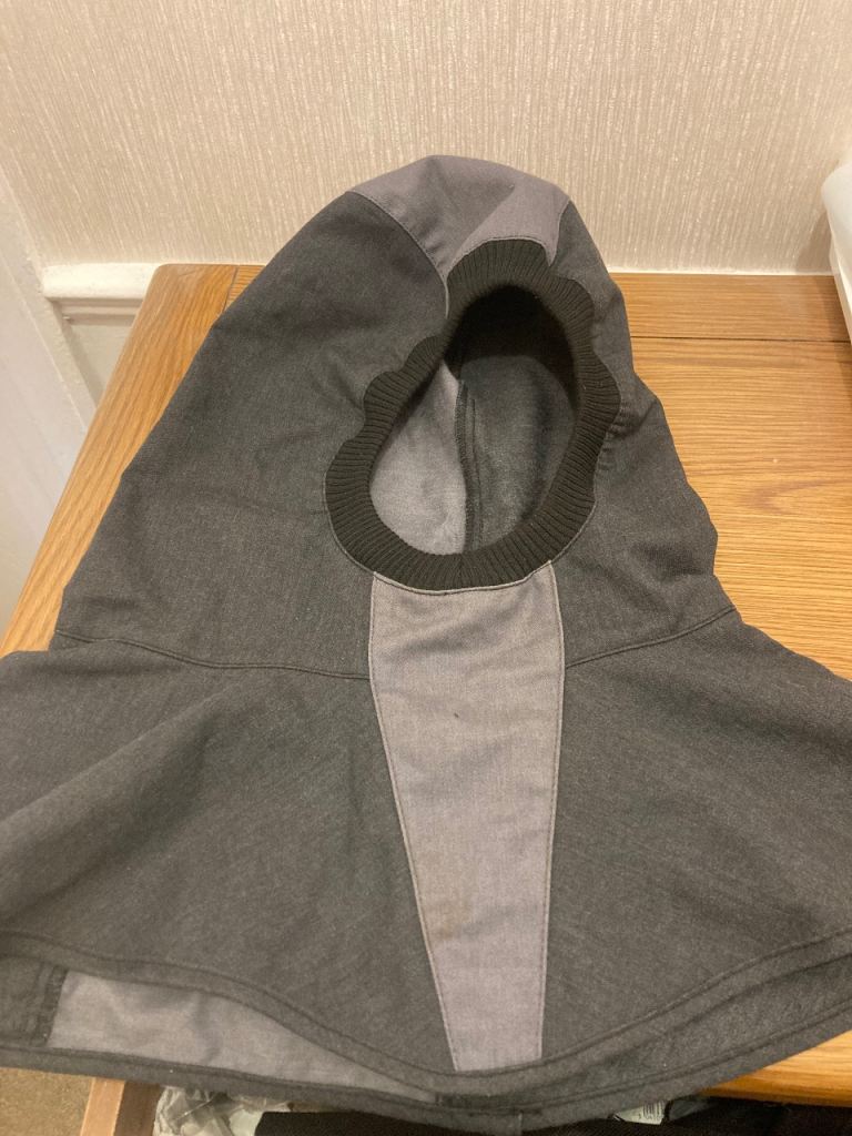 Speedglass welding helmet under hood 