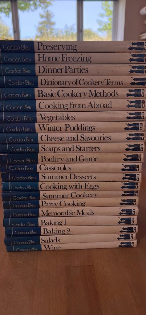 Cordon Bleu recipe books
