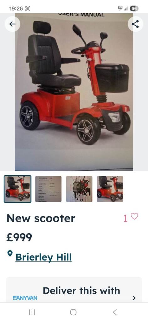 New scooter 