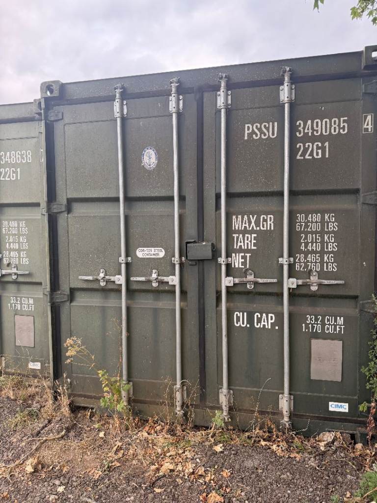 Secure 20ft Storage Containers To Let – St Albans / Redbourn Area