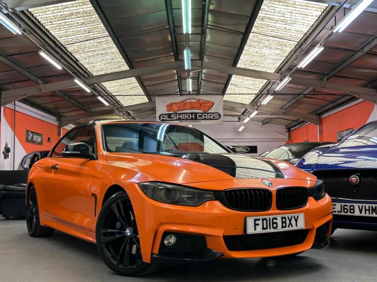 2016 BMW 4 Series 420d [190] M Sport 2dr Auto [Professional Media] CONVERTIBLE DIESEL Automatic