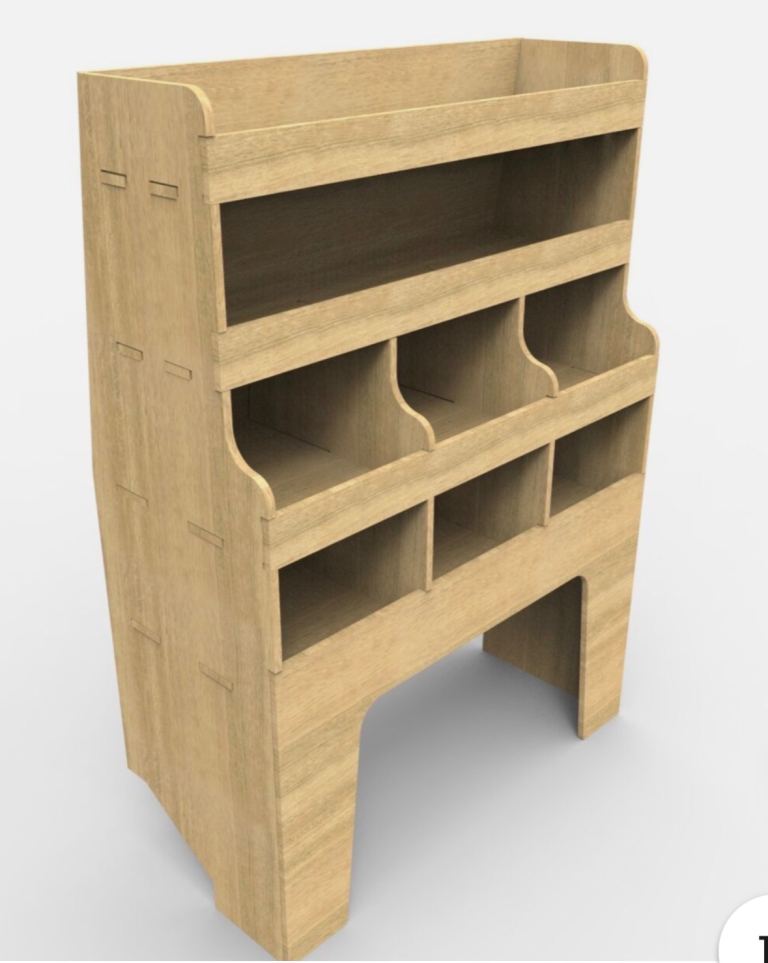 Citroen Dispatch Van shelving 